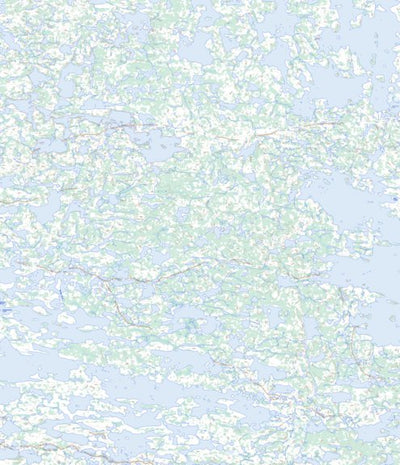Natural Resources Canada Little Forehead Lake (086A14 Toporama) digital map