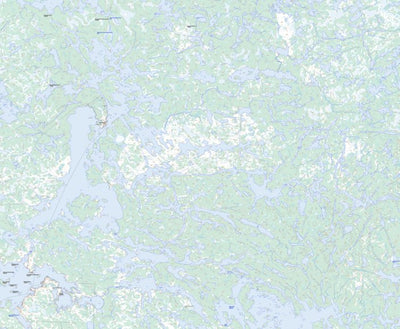 Natural Resources Canada Little Grand Rapids, MB (053D03 Toporama) digital map