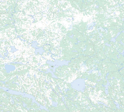 Natural Resources Canada Livingston Lake, MB (064B07 Toporama) digital map