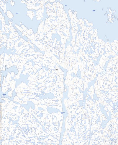 Natural Resources Canada Livingstone Fiord (026J04 Toporama) digital map