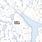Natural Resources Canada Livingstone Fiord (026J04 Toporama) digital map