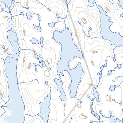 Natural Resources Canada Livingstone Fiord (026J04 Toporama) digital map