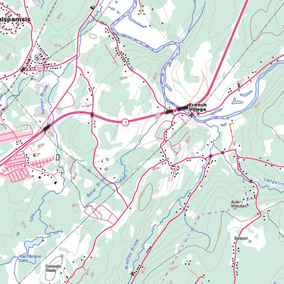 Natural Resources Canada Loch Lomond, NB (021H05 Toporama) digital map