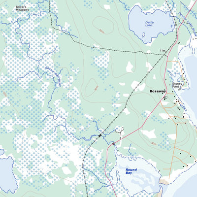 Natural Resources Canada Lockeport, NS (020P11 Toporama) digital map