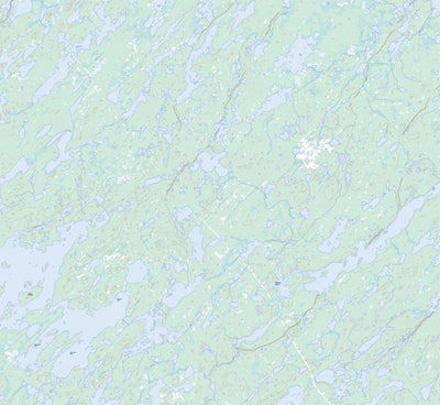 Natural Resources Canada Lockwood Lake, SK (074H03 Toporama) digital map