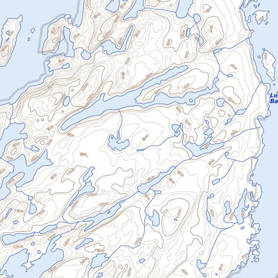 Natural Resources Canada Login Bay (057A10 Toporama) digital map