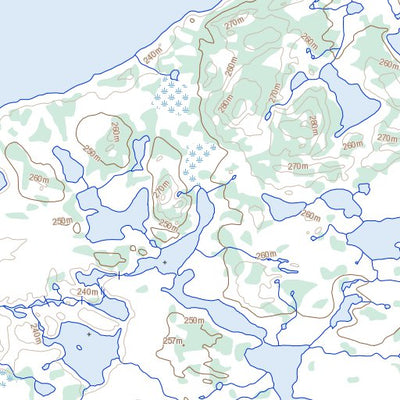 Natural Resources Canada Lonely Mountain, NU (065K11 Toporama) digital map