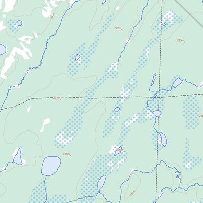 Natural Resources Canada Long Dog Lake, ON (053H06 Toporama) digital map