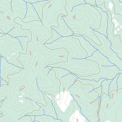 Natural Resources Canada Long John Creek, BC (093B14 Toporama) digital map
