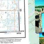 Natural Resources Canada Lorlie, SK (062L14 CanMatrix) digital map