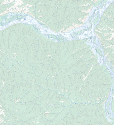 Natural Resources Canada Los Angeles Creek (115O04 Toporama) digital map