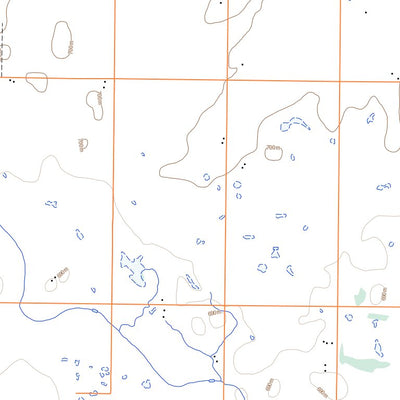 Natural Resources Canada Lougheed, AB (073D12 Toporama) digital map
