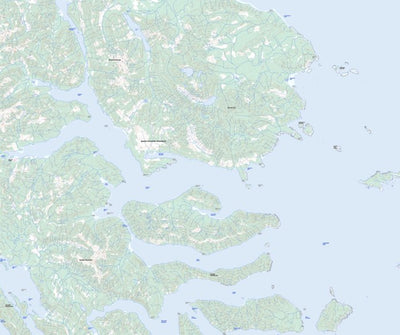Natural Resources Canada Louise Island, BC (103B13 Toporama) digital map
