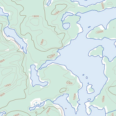 Natural Resources Canada Louison Lake, NT (075F11 Toporama) digital map