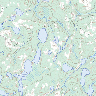 Natural Resources Canada Lount Lake, ON (052L01 Toporama) digital map