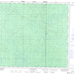 Natural Resources Canada Lovet Creek, AB (084E01 CanMatrix) digital map
