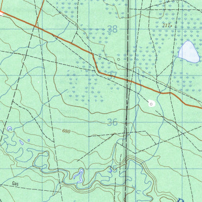 Natural Resources Canada Lovet Creek, AB (084E01 CanMatrix) digital map