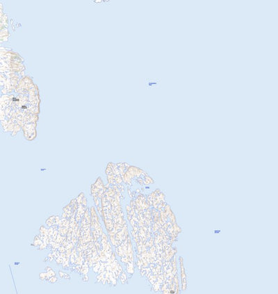 Natural Resources Canada Lower Savage Islands, NU (025H13 Toporama) digital map