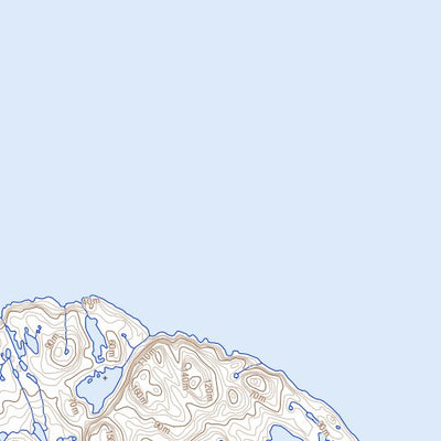 Natural Resources Canada Lower Savage Islands, NU (025H13 Toporama) digital map