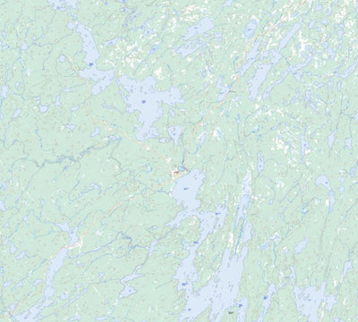 Natural Resources Canada Lower Waddy Lake, SK (064D04 Toporama) digital map