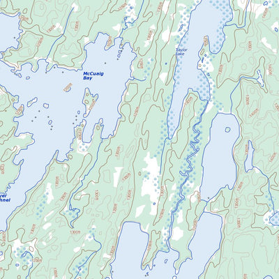 Natural Resources Canada Lower Waddy Lake, SK (064D04 Toporama) digital map