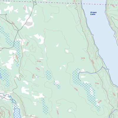 Natural Resources Canada Lowther Lake, SK (073J04 Toporama) digital map
