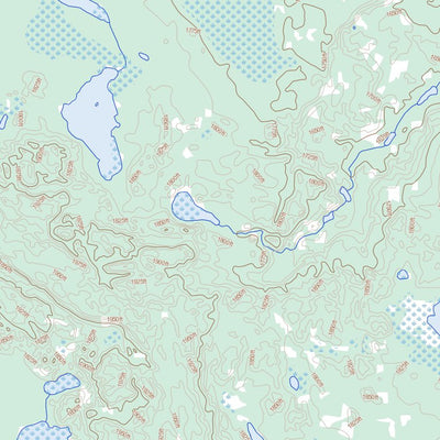 Natural Resources Canada Lowther Lake, SK (073J04 Toporama) digital map