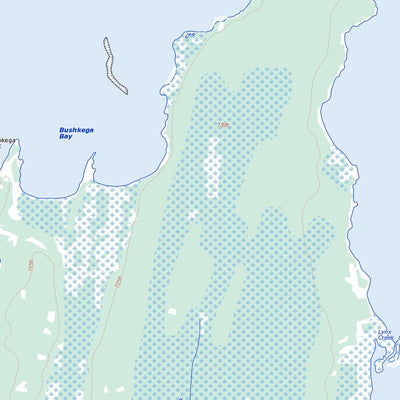 Natural Resources Canada Lynx Bay, MB (063A04 Toporama) digital map