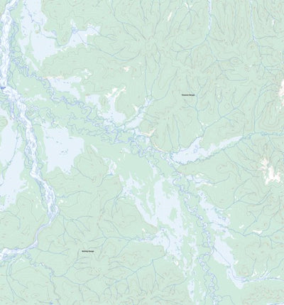 Natural Resources Canada Lynx City (115J06 Toporama) digital map