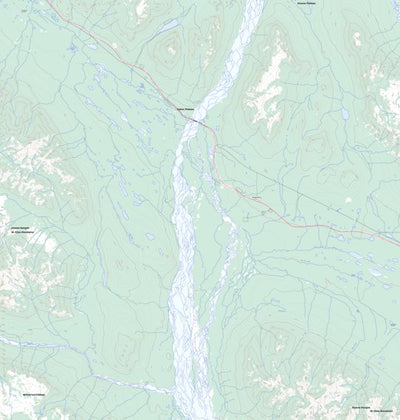 Natural Resources Canada Lynx Creek (115G12 Toporama) digital map
