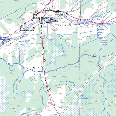 Natural Resources Canada Lyster, QC (021L05 Toporama) digital map