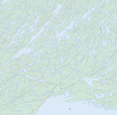 Natural Resources Canada Lytle Lake, SK (074P06 Toporama) digital map
