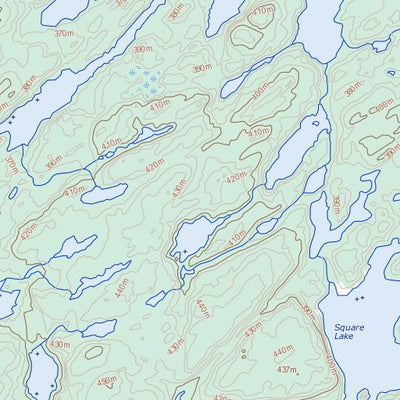 Natural Resources Canada Lytle Lake, SK (074P06 Toporama) digital map
