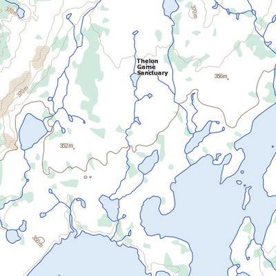 Natural Resources Canada Macdonald Falls, NT (075P15 Toporama) digital map