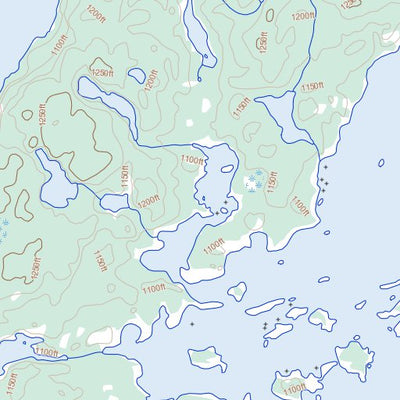 Natural Resources Canada Macinnis Lake, NT (075E08 Toporama) digital map
