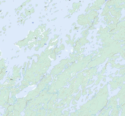 Natural Resources Canada Macintyre Lake, SK (074G08 Toporama) digital map