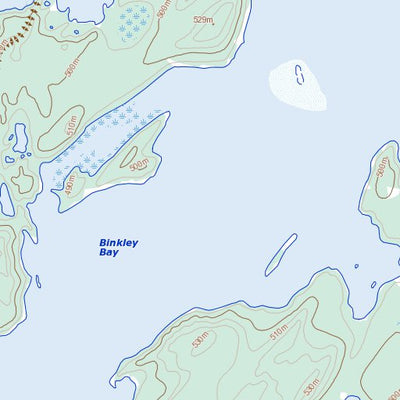 Natural Resources Canada Macintyre Lake, SK (074G08 Toporama) digital map
