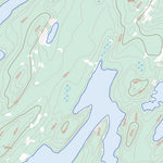 Natural Resources Canada Macintyre Lake, SK (074G08 Toporama) digital map