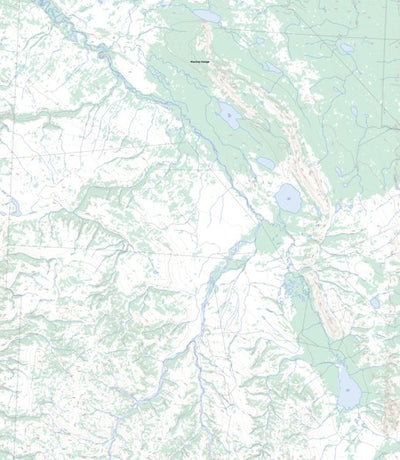 Natural Resources Canada Mackay Range, NT (096C12 Toporama) digital map
