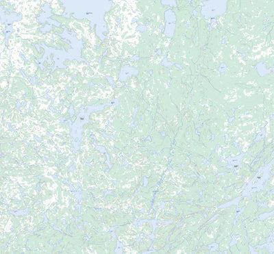 Natural Resources Canada Mackerracher Lake, MB (064G06 Toporama) digital map