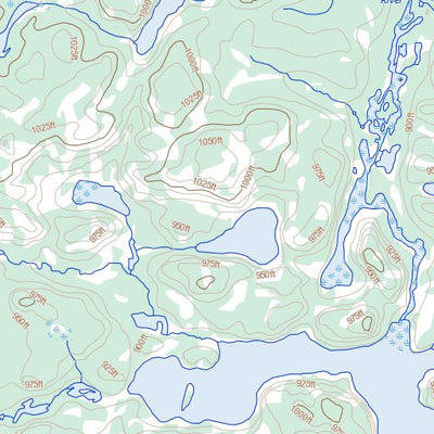 Natural Resources Canada Mackerracher Lake, MB (064G06 Toporama) digital map