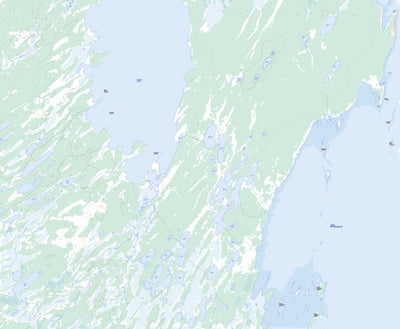 Natural Resources Canada Magnolia Lake, MB (063C08 Toporama) digital map