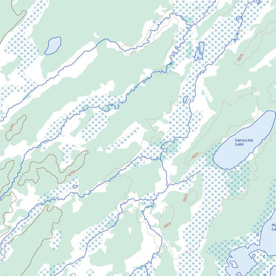 Natural Resources Canada Magnolia Lake, MB (063C08 Toporama) digital map