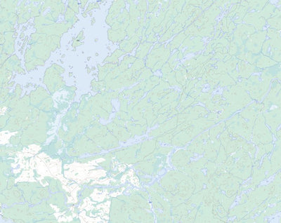 Natural Resources Canada Mahamo Lake, ON (042L13 Toporama) digital map