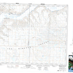 Natural Resources Canada Main Centre, SK (072J11 CanMatrix) digital map
