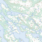 Natural Resources Canada Main Lake, NL (013L14 Toporama) digital map