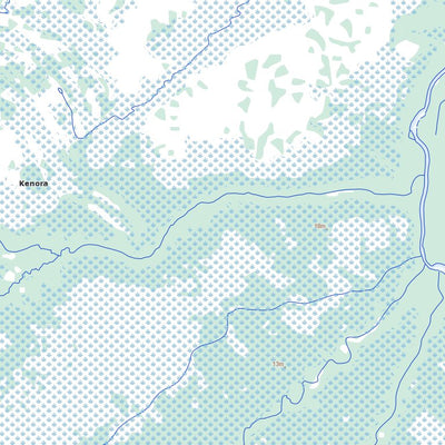Natural Resources Canada Majikun Creek, ON (054A08 Toporama) digital map