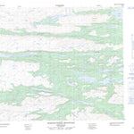 Natural Resources Canada Makhavinekh Mountain, NL (014D01 CanMatrix) digital map