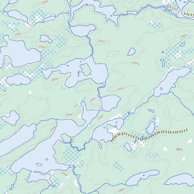 Natural Resources Canada Makoop Lake, ON (053G07 Toporama) digital map