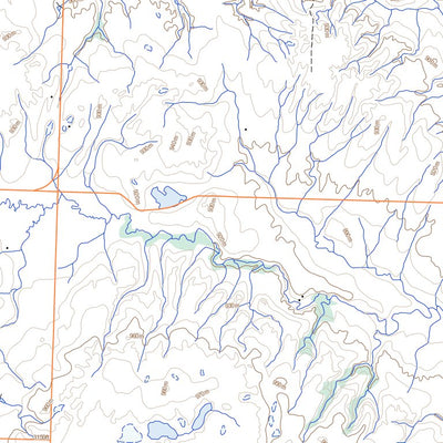 Natural Resources Canada Mankota (072G06 Toporama) digital map
